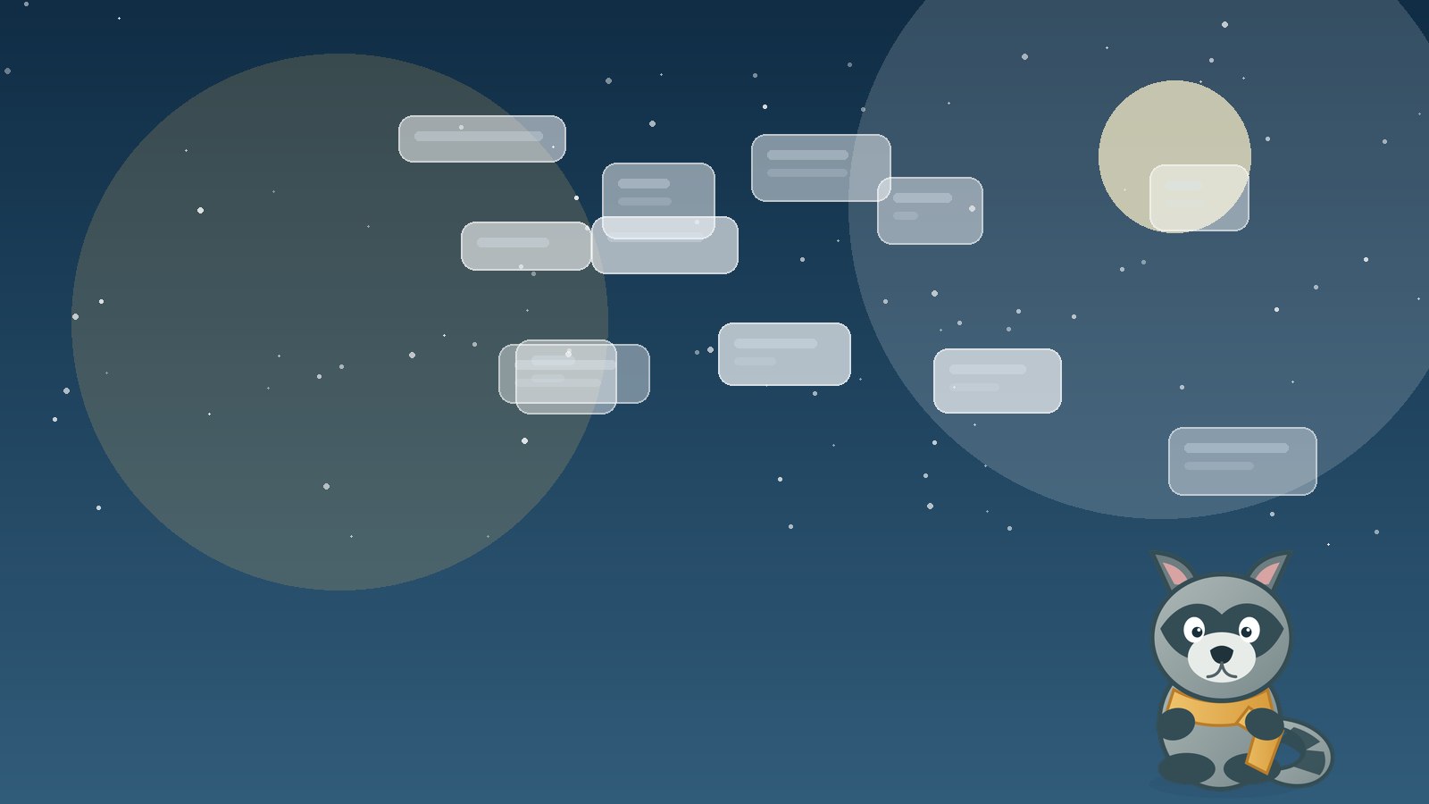 Deep star field and glowing constellation cards representing rare celestial boy names